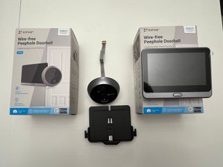 Pack 2 Mirillas Inteligentes EZVIZ CP4 1080P