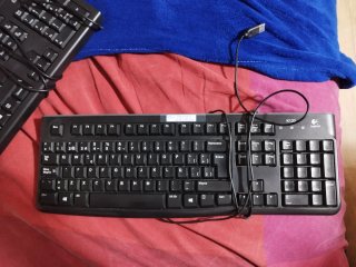 2 Teclado Logitech K120 Negro 1 Teclado Kensington