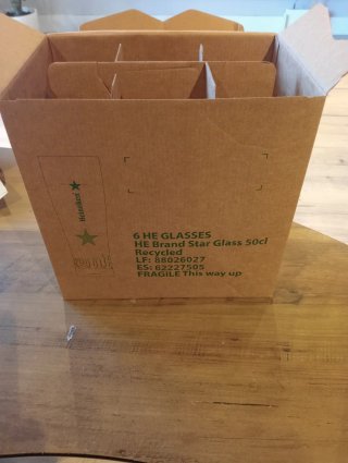 Vasos Estrella Galicia 50cl (Caja 6)