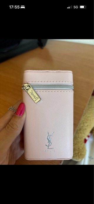 Estuche YSL Lip Combo Negro y Rosa