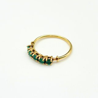 Anillo Oro 18K, Carrillera, 1.73gr, T-11
