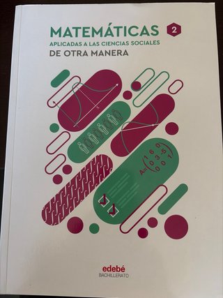 Matemáticas aplicadas a las Ciencias Sociales 2,