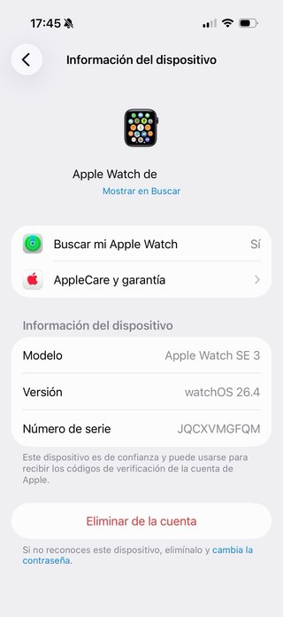 Apple Watch SE 3 - Azul/Gris Espacial