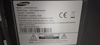 Televisor Samsung LCD 37 Negro