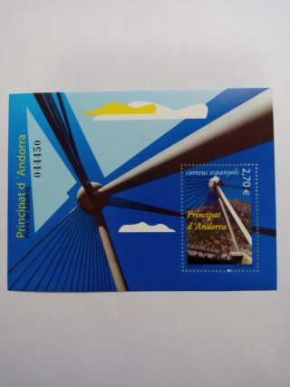 Sello Principado de Andorra