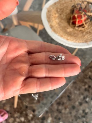 Pendientes Tous Corazón y Luna