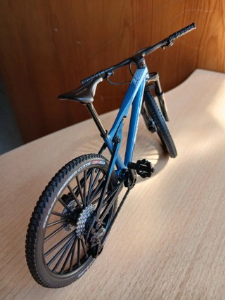 Réplica Bicicleta MTB Metálica Miniatura Colección