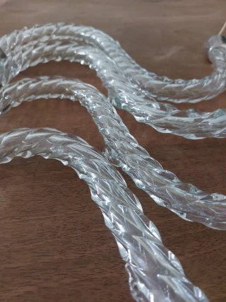 4 Brazos de cristal para lámpara de araña
