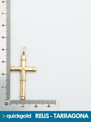 035-838 COLGANTE ORO DE 18K CRUZ
