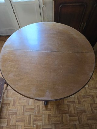 Mesa de comedor extensible madera