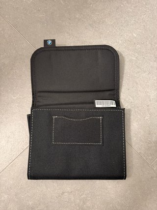 Portaoggetti BMW nero portafoglio borsellino