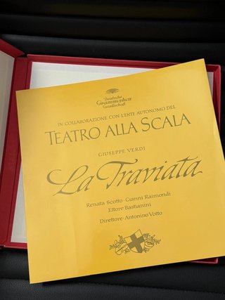 Teatro alla Scala La traviata Cofanetto 3 Vinili LP con libro - Verdi Scotto Raimondi Bastianini