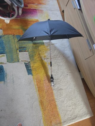 Sombrilla para cochecito + adaptador