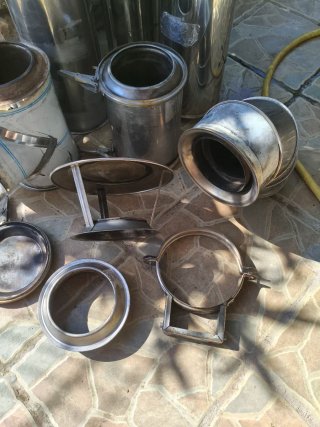 Tubi inox per caldaia a gasolio doppi