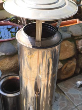 Tubi inox per caldaia a gasolio doppi