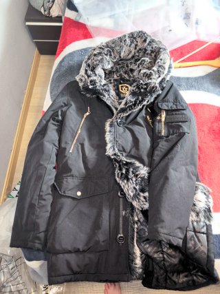 Chaqueta Parka Glorious Gangsta Negra
