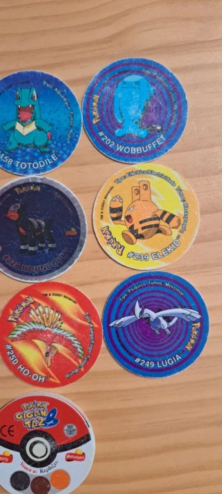 Lote Tazos Pokémon Gigant