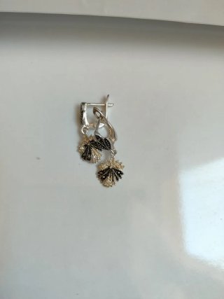 Pendientes Plata Marcasitas