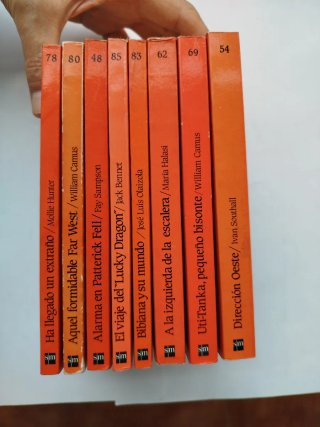 8 Libros colección: El Barco de Vapor