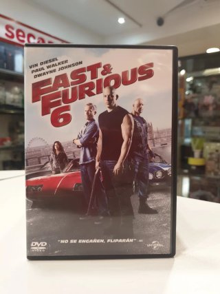 Pack Fast & Furious DVD 1-7 (audio y subs en Cast)
