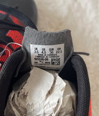 Botas de fútbol Puma multitacos Talla 36