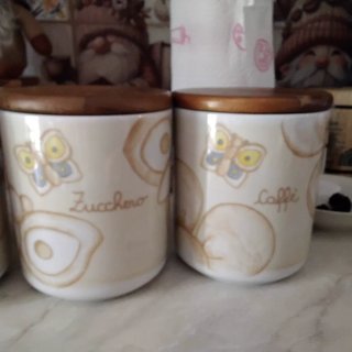Tris barattoli Thun linea elegance