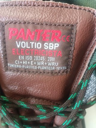 Botas Seguridad Panter Voltio SBP Talla 43