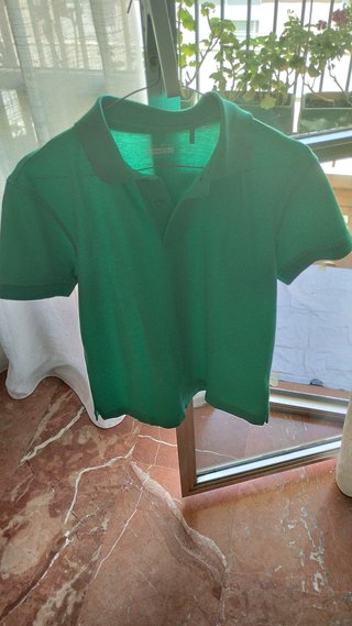 Polo verde claro