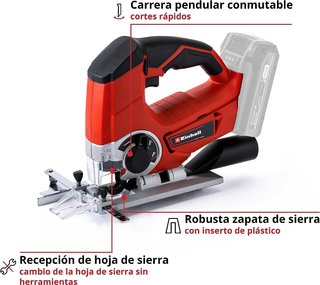 Einhell Sierra Caladora TE Batería Recargable
