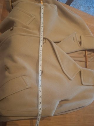 Abrigo Lana Vintage Marks & Spencer Beige