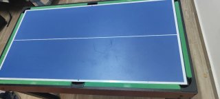 Mesa de billar y futbolín 3 en 1