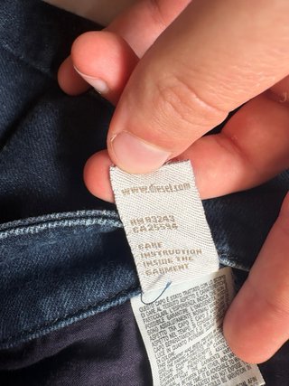 Jeans Diesel Vintage Blu Scuro IT46