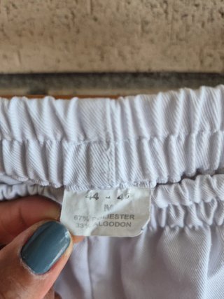 Pantalones Blancos Talla 44