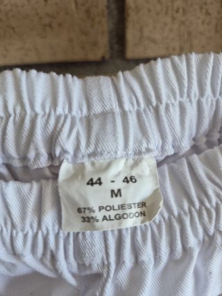Pantalones Blancos Talla 44