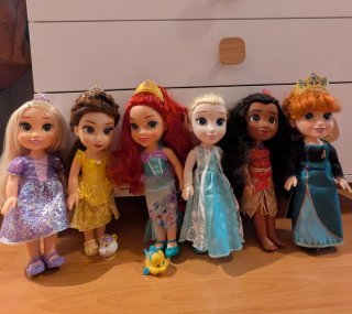Muñecas Princesas Disney Originales