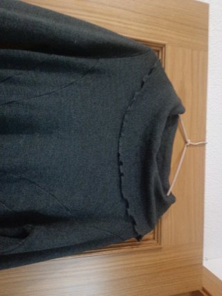 Conjunto lana mujer: jersey y falda