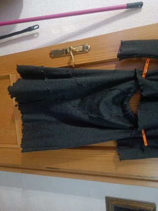 Conjunto lana mujer: jersey y falda