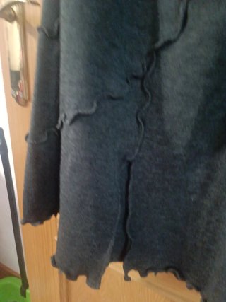 Conjunto lana mujer: jersey y falda