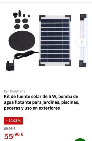 Kit Fuente Solar AISITIN 5.5W