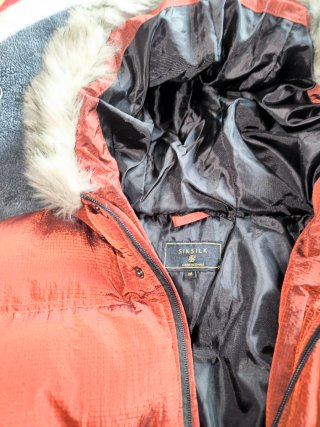 Chaqueta SikSilk Roja Invierno