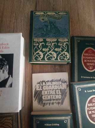 Libros de literatura británica y estadounidense