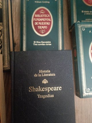 Libros de literatura británica y estadounidense