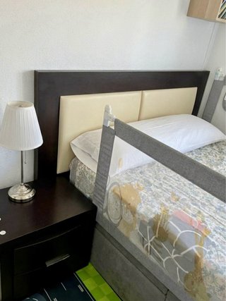 Dormitorio completo de madera Negra 100%