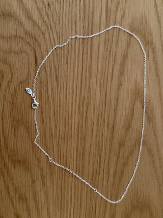 Collana a catenina Pandora Argento