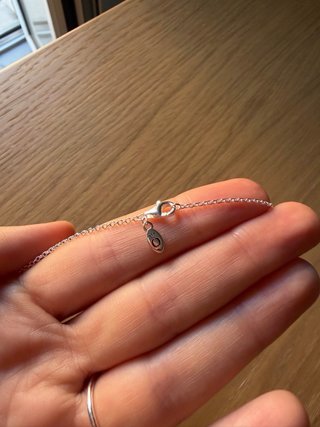 Collana a catenina Pandora Argento