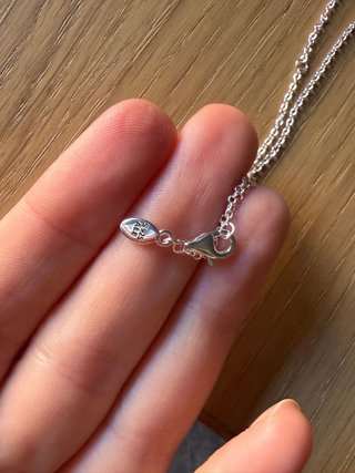 Collana a catenina Pandora Argento