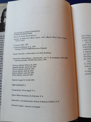 La Pasion Turca (firmada por el autor).