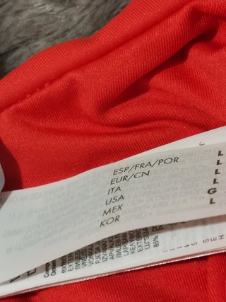 Bañador Coral Talla L Escote Bandeau mujer Nuevo