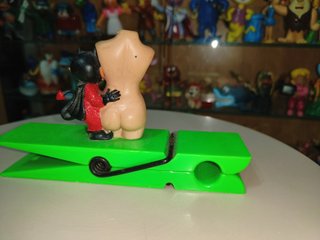 Figura  pinza Comics Spain años 80 Diablo Lujuria