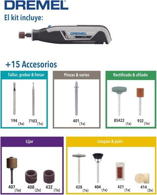 Dremel Lite 7760 multiherramienta inalámbrica